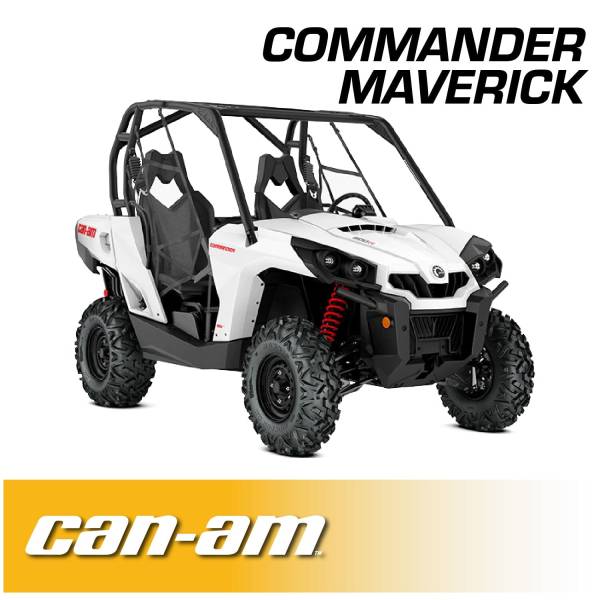 Rugged Radios - Can-Am Commander and Maverick Complete Communication Kit with Bluetooth Intercom and 2-Way Radio - Dash Mount STX Stereo / G1 GMRS | COMMANDER-STX-G1-HK
