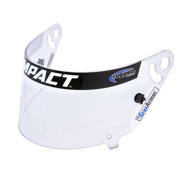 Rugged Radios - CruzArmor Impact Clear Helmet Shield | CRUZARMOR-IMPACT