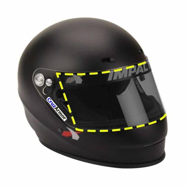 Rugged Radios - CruzArmor Tinted Tear Off for IMPACT | CRUZARMOR-TO-IMPACT