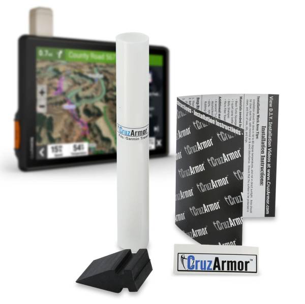 Rugged Radios - CRUZARMOR Garmin Overland GPS Screen Protector | CRUZARMOR-TREAD