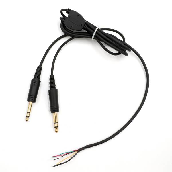 Rugged Radios - Replacement Main Cable for RA200 General Aviation Pilot Headsets | CS-MH