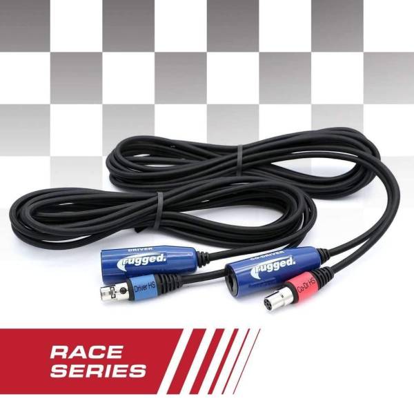 Rugged Radios - OFFROAD 12 RACE SERIES Straight Cable to Intercom Driver and Co-Driver | CS-OFF-RACE-KIT