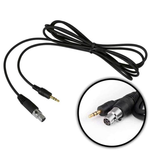 Rugged Radios - GoPro Connect Cable to Intercom AUX port | CS-REC-6P-XL