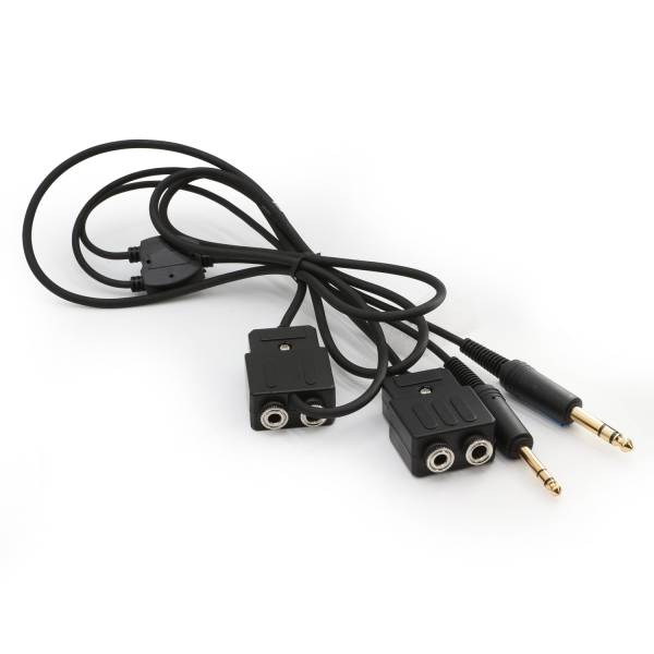 Rugged Radios - General Aviation Pilot Headset Extension Splitter Cable | GA-SPLITTER