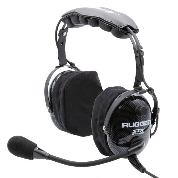 Rugged Radios - ULTIMATE Alpha Audio Headset with Volume Control (OTH and BTH) Over The Head | H22-STX