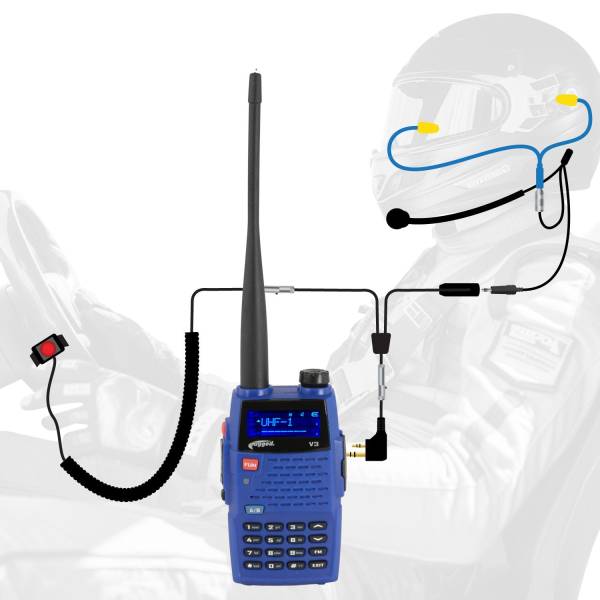 Rugged Radios - IMSA Driver Only Communication Kit with V3 Radio | IMSA-SS-V3