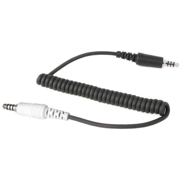 Rugged Radios - IMSA 4C Harness to Stilo Helmet Coil Cord Adapter | IP-2-STP-CCADPT