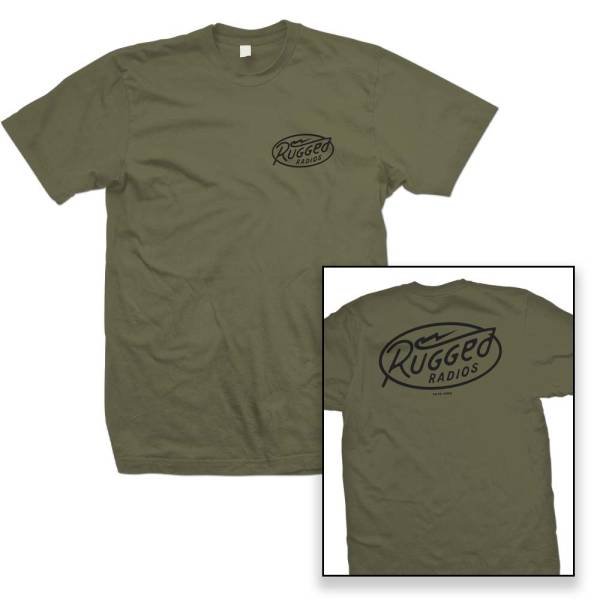 Rugged Radios - Rugged Radios BOLT T-Shirt - Green Extra Large | MS-BOLT-GRN-XL