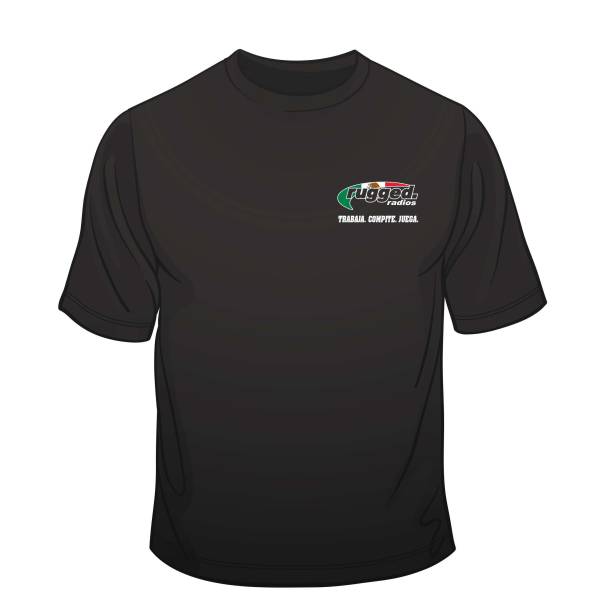 Rugged Radios - Rugged Radios MEXICAN FLAG T-Shirt - Black XXXXL | MS-MXFLAG-XXXXL