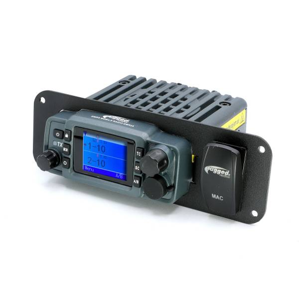 Rugged Radios - In-Dash Mount for GMR25 / ABM25 Mobile Radios with Switch Hole | MT-IDM-25WP-SW