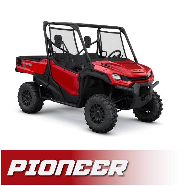 Rugged Radios - Honda Pioneer Complete Communication Kit with Bluetooth Intercom and 2-Way Radio No Intercom / G1 GMRS | PIONEER-RK-G1