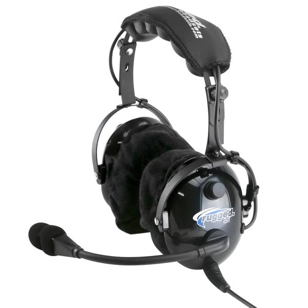 Rugged Radios - Rugged Air RA900 General Aviation Instructor Pilot Headset with PTT | RA900