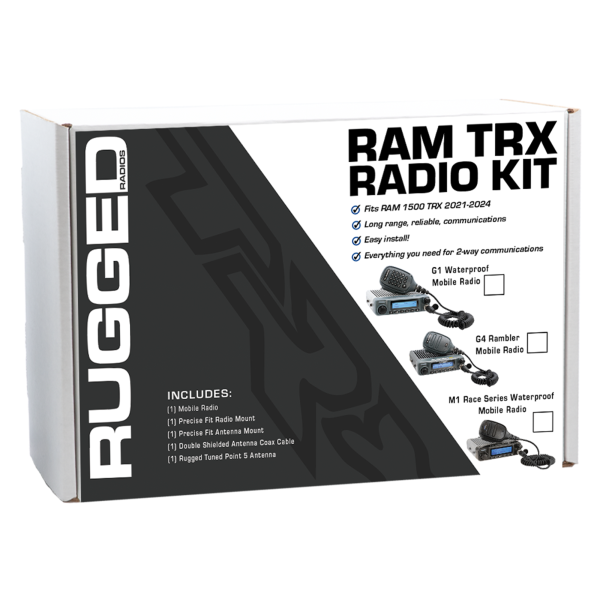 Rugged Radios - RAM TRX Two-Way Mobile Radio Kit Rambler G4 | RAMTRX-G4