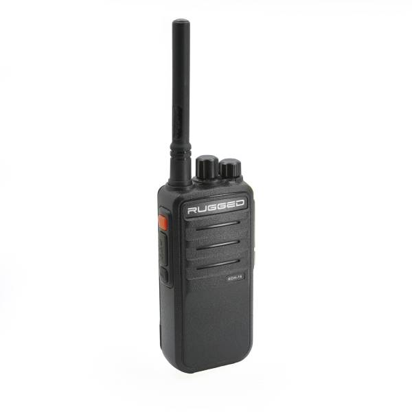 Rugged Radios - Rugged RDH16 - Business Band Two Way Handheld Radio - Digital and Analog UHF / Safety Yellow | RDH16-U-HV