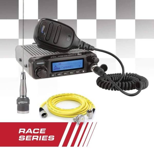 Rugged Radios - RACE RADIO KIT - Rugged RACE SERIES M1 Mobile Radio with Antenna | RK-M1-RACE