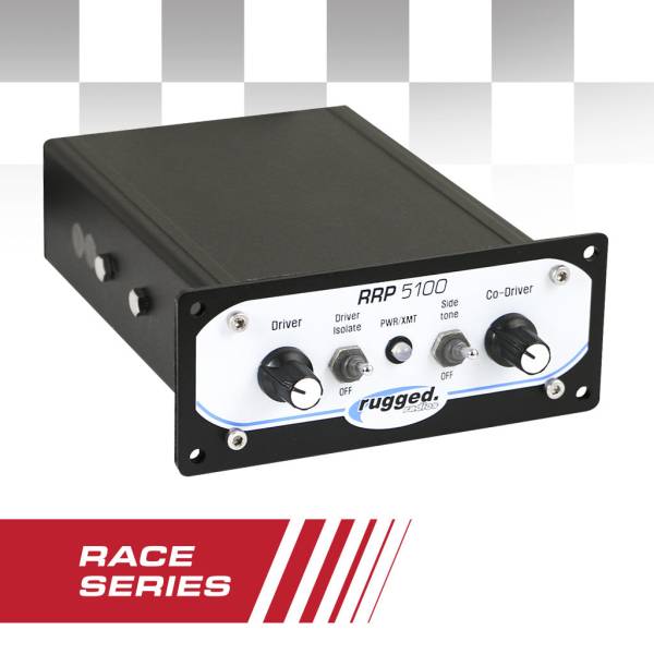 Rugged Radios - RRP5100 PRO - Race Series Panel Mount Intercom Without DSP Chips | RRP5100