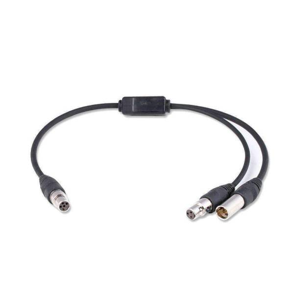 Rugged Radios - External Push to Talk (PTT) Adapter Cable for 5 Pin Ports | SPLITTER-5P-2-PTT