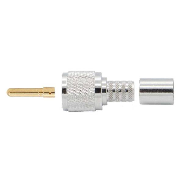 Rugged Radios - Crimp-on Male PL-259 UHF Connector for Rugged LMR400-UF - RG8 Cable | UHF-CONN-M-LMR400