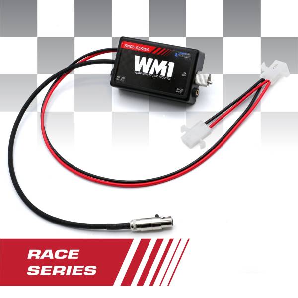 Rugged Radios - Bluetooth WM1 Wireless Music Interface for Intercoms With 6-Pin AUX Ports | WM1-RACE