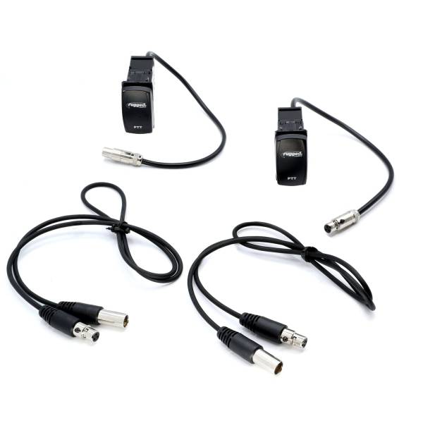 Rugged Radios - Polaris Xpedition Rocker Push-to-Talk Kit | XPED-ROCKER-PTT