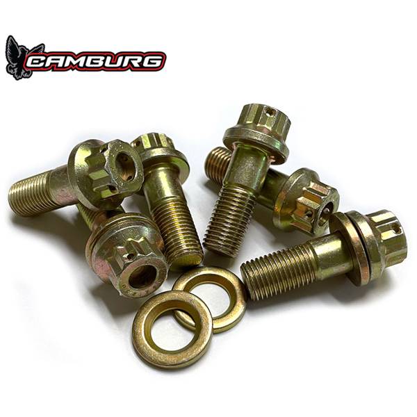 Camburg Suspension - Camburg 12pt Spindle Bolt/Washer Kit (24 | MS21250H06006) - Kit | CAM-010037