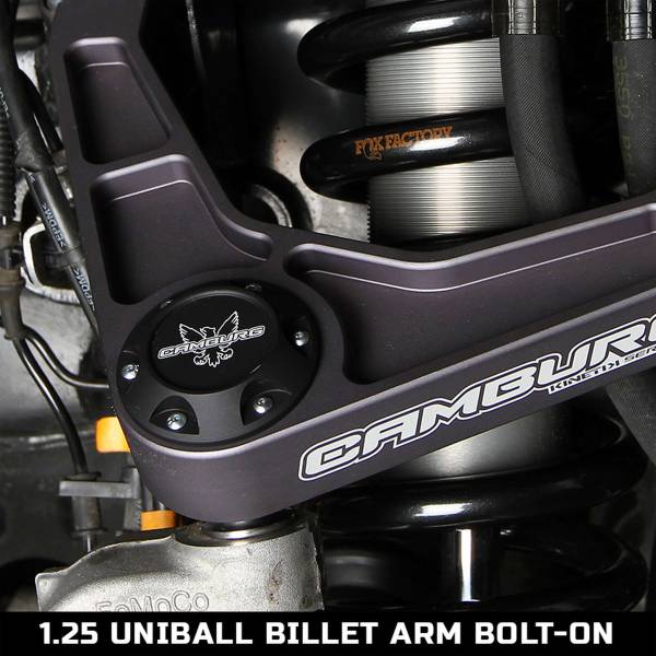 Camburg Suspension - Camburg KINETIK 1.25 UCA Uniball Cap Kit (6-bolt) - Kit | CAM-010056