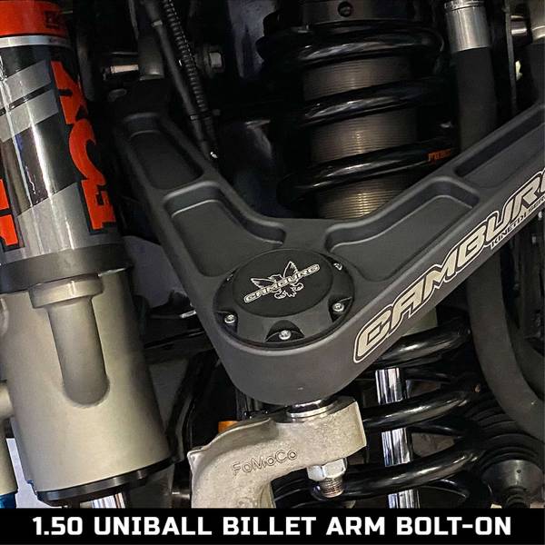 Camburg Suspension - Camburg KINETIK 1.50 UCA Uniball Cap Kit (6-bolt) - Kit | CAM-010057