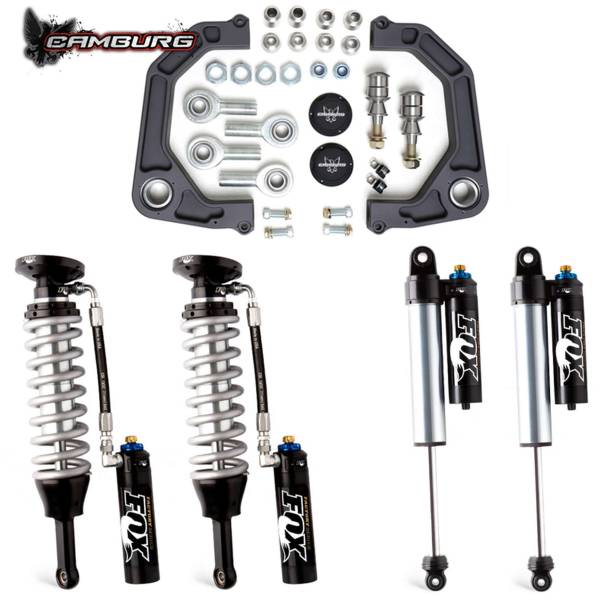 Camburg Suspension - Camburg Ford F-150 4wd '09-13 FOX 2.5 Factory DSC Kit (BILLET UCA) - Kit | CAM-110155-K