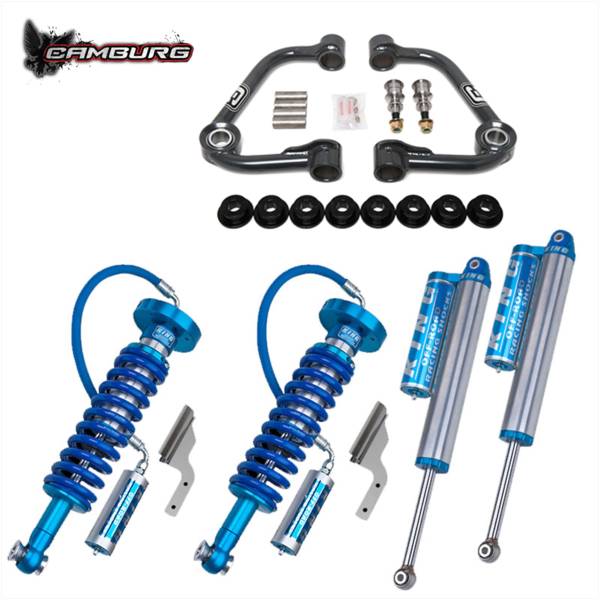 Camburg Suspension - Camburg Ford F-150 2wd/4wd '09-13 King 2.5 Performance Kit w/ Adj (UNI CAP UCA) - Kit | CAM-110162-UC