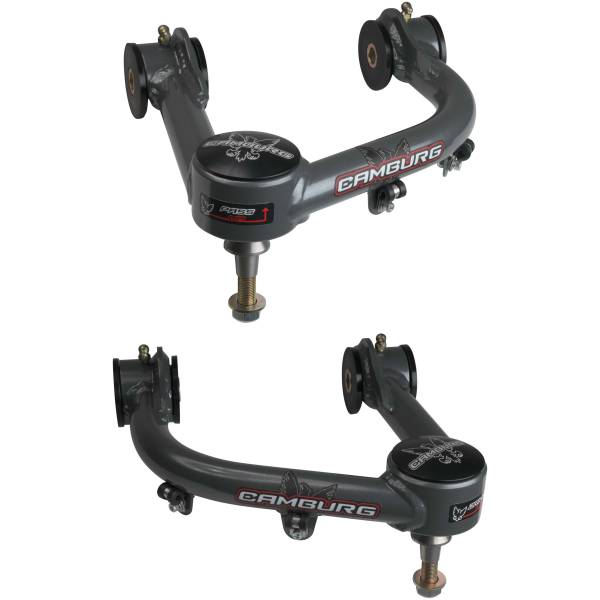 Camburg Suspension - Camburg Ford Ranger 2wd/4wd '19-23 1.25 Performance Uniball Upper Arms (w/ covers) - Kit | CAM-110180
