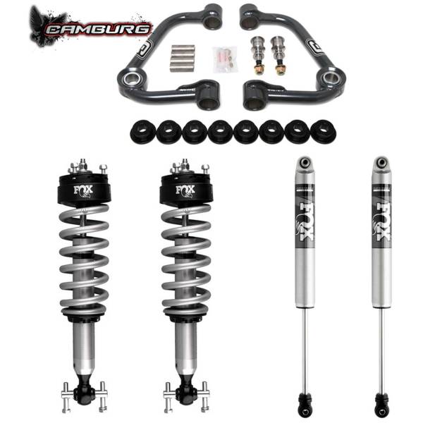 Camburg Suspension - Camburg Ford Ranger 2wd/4wd '19-23 FOX 2.0 Trail Series Kit (UNI CAP UCA) - Kit | CAM-110188-UC