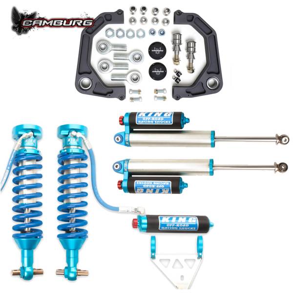 Camburg Suspension - Camburg Ford Ranger 2wd/4wd '19-23 King 2.5 Performance Kit w/ Adj (BILLET UCA) - Kit | CAM-110190-K