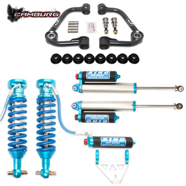 Camburg Suspension - Camburg Ford Ranger 2wd/4wd '19-23 King 2.5 Performance Kit w/ Adj (UNI CAP UCA) - Kit | CAM-110190-UC