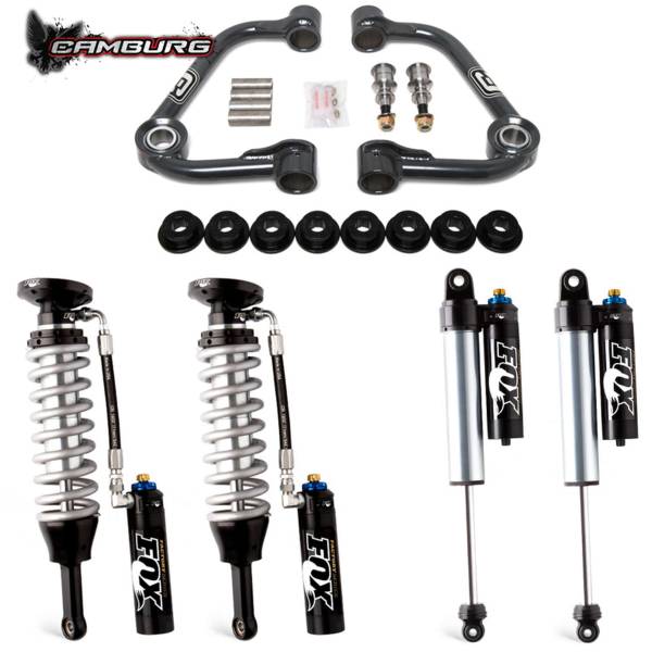 Camburg Suspension - Camburg Ford F-150 4wd '14-20 FOX 2.5 Factory DSC Kit (UNI CAP UCA) - Kit | CAM-110195-UC