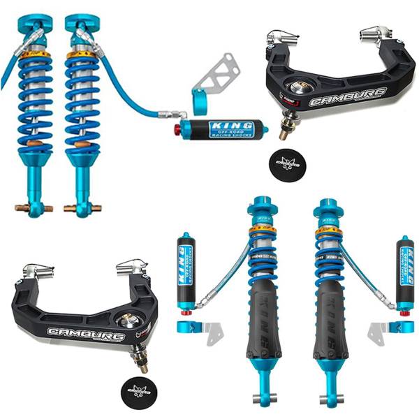 Camburg Suspension - Camburg Ford Bronco '21-24 King 2.5 Performance Kit w/ Adj (BILLET UCA) - Kit | CAM-110221-K