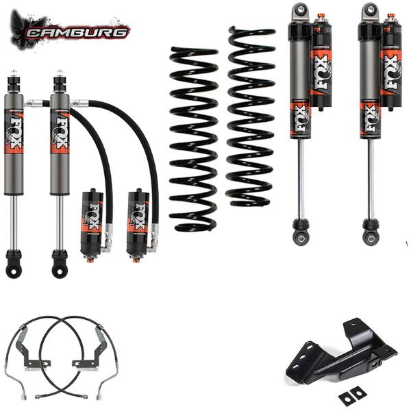 Camburg Suspension - Camburg Ford F-250/350 4wd '17-24 FOX 2.5 Performance Elite DSC Leveling Kit (diesel) - Kit | CAM-110247