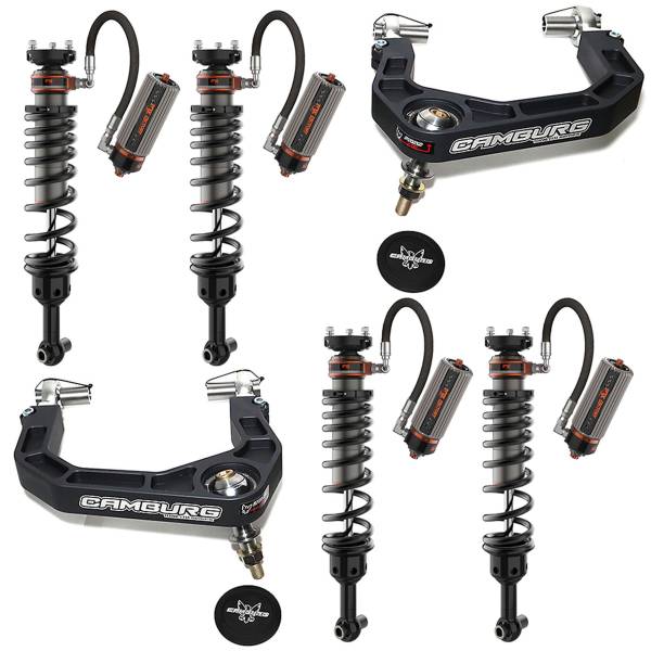 Camburg Suspension - Camburg Ford Bronco '21-24 FOX 3.0 Factory DSC Performance Kit (BILLET UCA) - Kit | CAM-110270-K