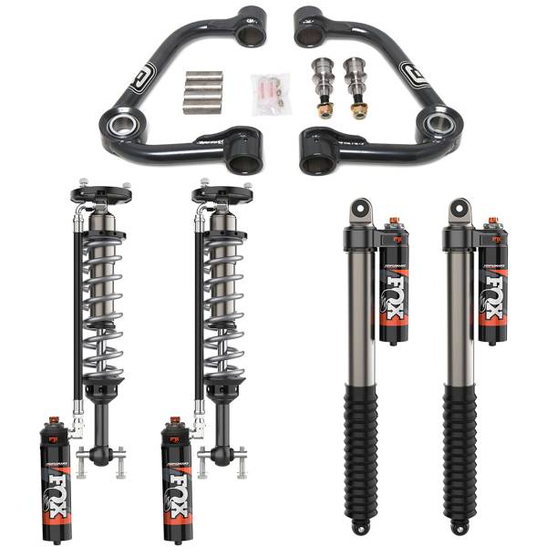 Camburg Suspension - Camburg Ford F-150 4wd '21-24 FOX 2.5 Performance Elite Kit (UNI CAP UCA) - Kit | CAM-110275-UC