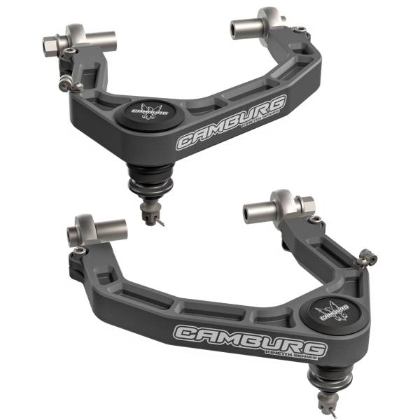 Camburg Suspension - Camburg Ford Ranger Raptor 2024 KINETIK Performance Billet X-Joint XL Upper Arms (GRAY) - Kit | CAM-110308-GRY