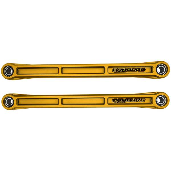 Camburg Suspension - Camburg Ford Bronco '21-24 KINETIK Series Rear Billet Lower Trailing Arm Kit (GOLD) - Kit | CAM-120032-GLD