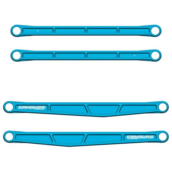 Camburg Suspension - Camburg Ford Raptor '21-24 KINETIK Series Rear Billet Trailing Arm Kit (KING BLUE) - Kit | CAM-120033-BLU