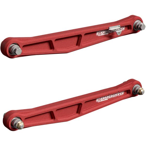 Camburg Suspension - Camburg Ford Bronco Raptor '22-24 KINETIK Series Rear Billet Trailing Arm Kit (RED) - Kit | CAM-120035-RED
