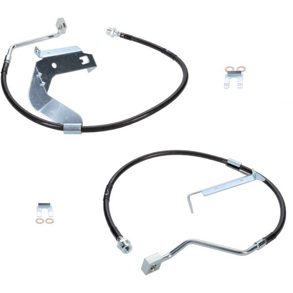 Camburg Suspension - Camburg Ford F-250/350 4wd '17-24 Extended Front Brake Line Kit ( 3.5" | 33.5"L) - Kit | CAM-130026
