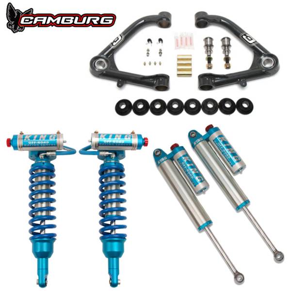 Camburg Suspension - Camburg Chevy/GMC Colorado 2wd/4wd '15-22 King 2.5 Performance Kit w/ Adj (UNI UCA) - Kit | CAM-210062-U