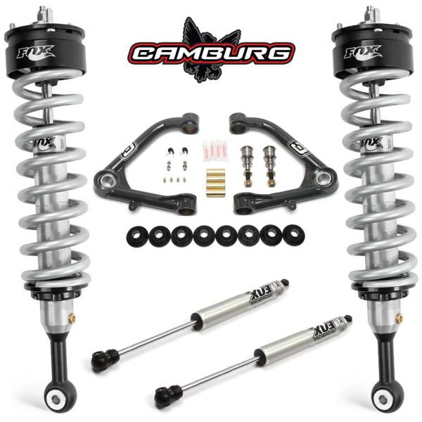 Camburg Suspension - Camburg Chevy/GMC 1500 2wd/4wd '07-18 FOX 2.0 Trail Series Kit (UNI UCA) - Kit | CAM-210063-U
