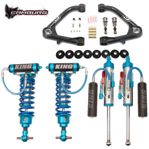 Camburg Suspension - Camburg Chevy/GMC 1500 2wd/4wd '07-18 King 3.0 Performance Kit (UNI UCA) - Kit | CAM-210068-U