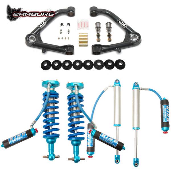 Camburg Suspension - Camburg Chevy/GMC 1500 2wd/4wd '19-24 King 2.5 Performance Kit w/ Adj (UNI UCA) - Kit | CAM-210074-U