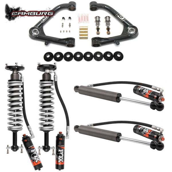 Camburg Suspension - Camburg Chevy/GMC 1500 2wd/4wd '19-24 FOX 2.5 Performance Elite DSC Kit (UNI UCA) - Kit | CAM-210088-U