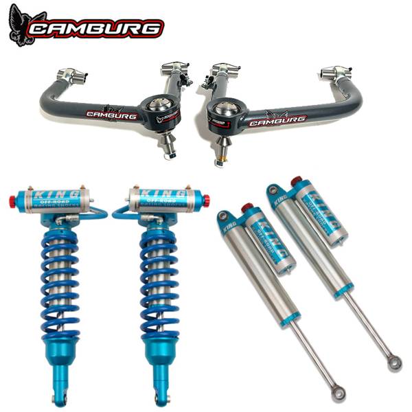 Camburg Suspension - Camburg Chevy Colorado ZR2 '17-22 King 2.5 Performance Kit w/ Adj (HEIM/UNI CAP UCA) - Kit | CAM-210101-H