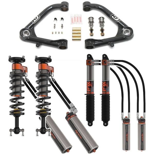 Camburg Suspension - Camburg Chevy/GMC 1500 2wd/4wd '19-24 FOX 3.0 Factory DSC Performance Kit (UNI UCA) - Kit | CAM-210107-U
